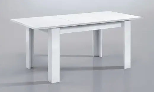 Kidder White Extending Dining Table