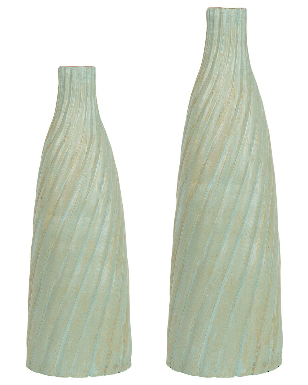 Florentia Decorative Vase Ceramic 54 cm Light Green