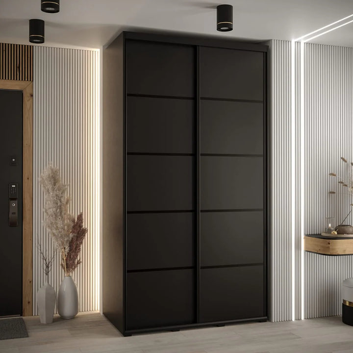 Cannes IV Sliding Door Wardrobe 140cm