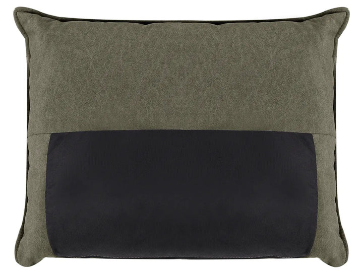 Corner Sofa 3 Seater Fabric Dark Green Right Hand Idou