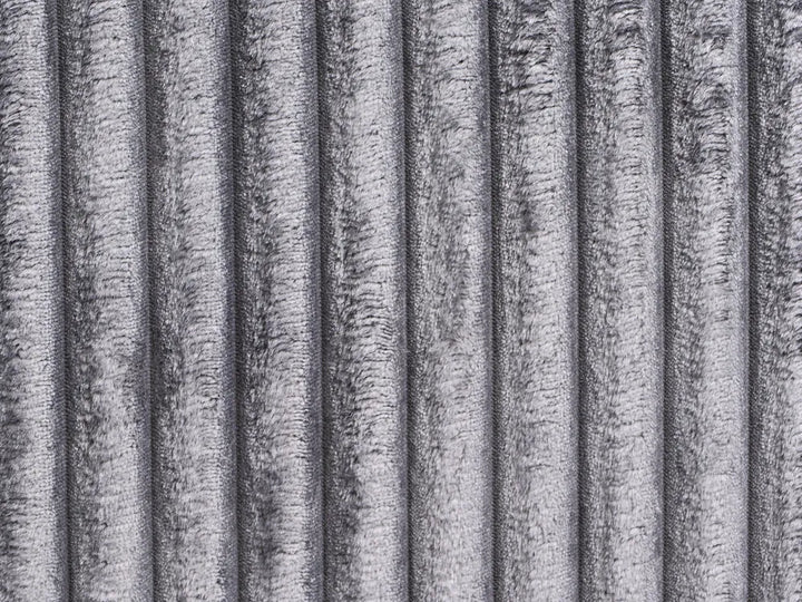 Corner Sofa 3 Seater Corduroy Dark Grey Right Hand Vardie