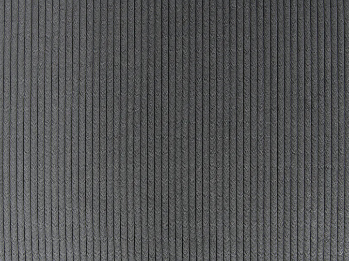 Corner Sofa Bed 3 Seater Corduroy Graphite Grey Right Hand Middale