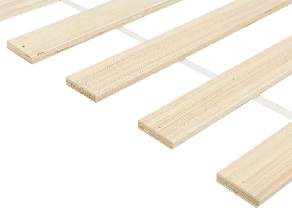 Bed with Storage Drawers Pine Wood 160 x 200 cm (EU King Size) White Belchertown