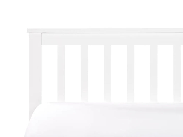 Bed with Storage Drawers Pine Wood 160 x 200 cm (EU King Size) White Belchertown