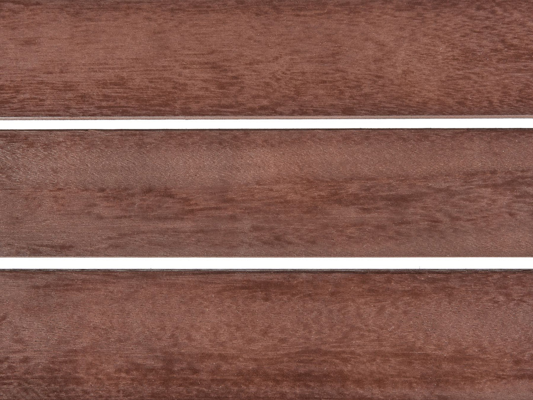 Tuscania Garden Dining Table 180 cm 100 cm Eucalyptus Wood Dark Brown