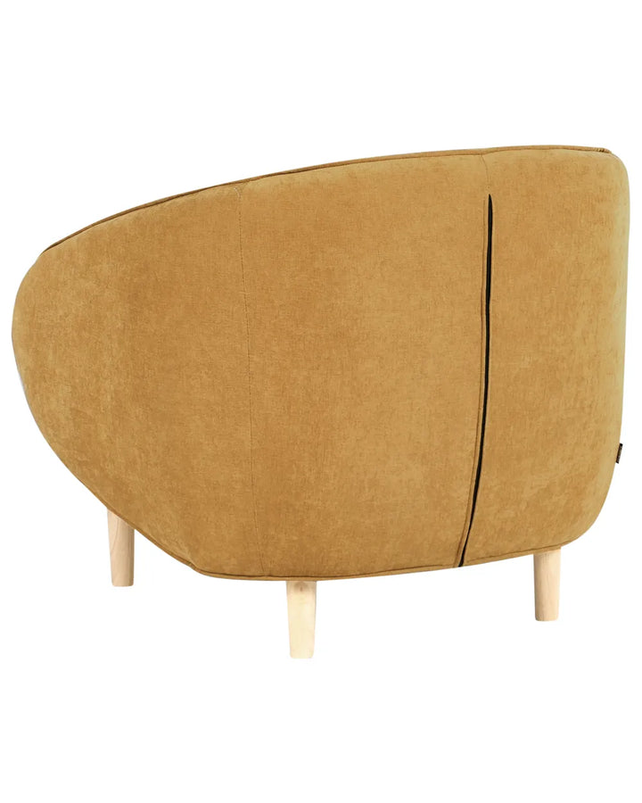 Armchair Fabric Mustard Joshpal