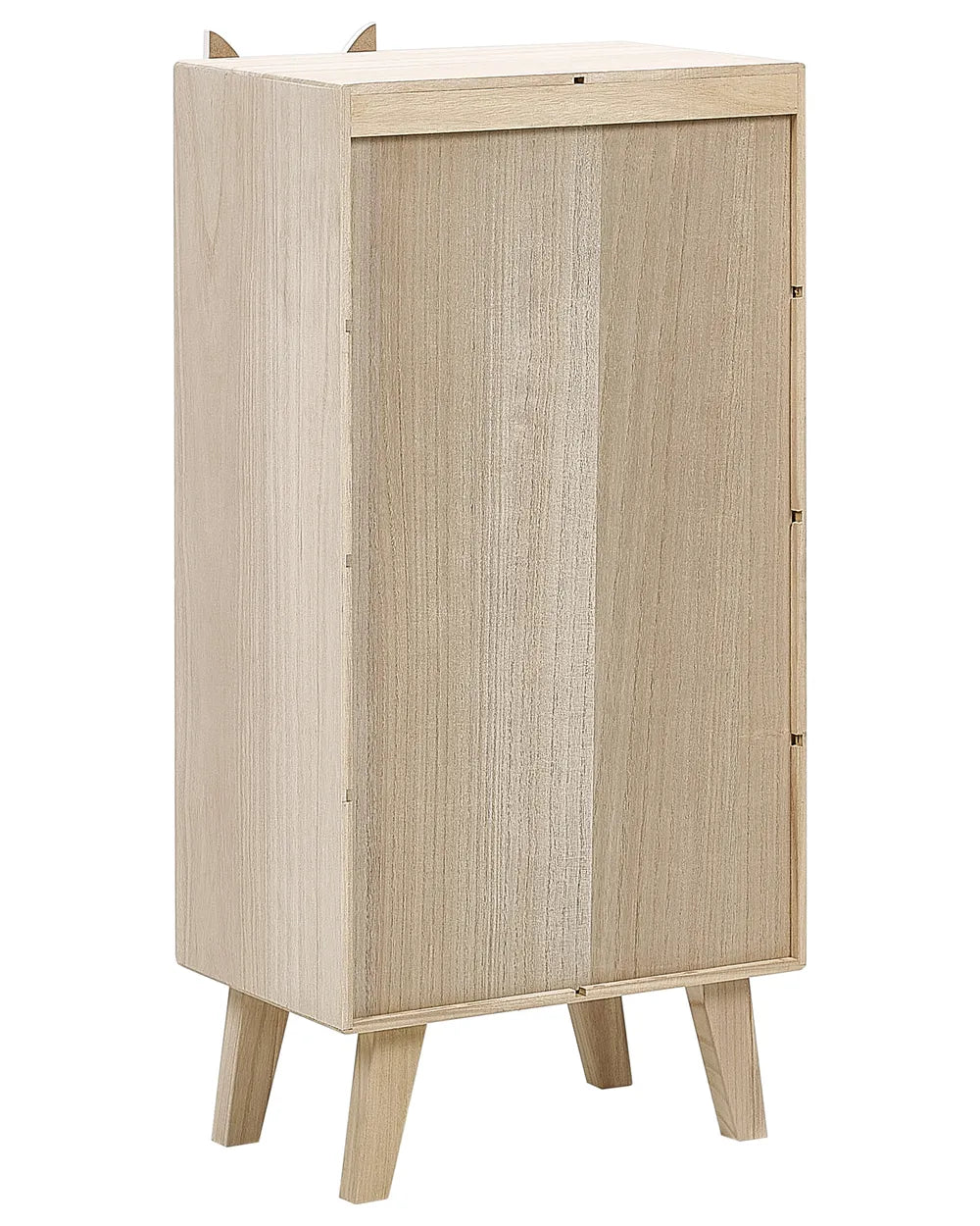 4 Tier Bookcase 70 cm Light Brown Alleisha