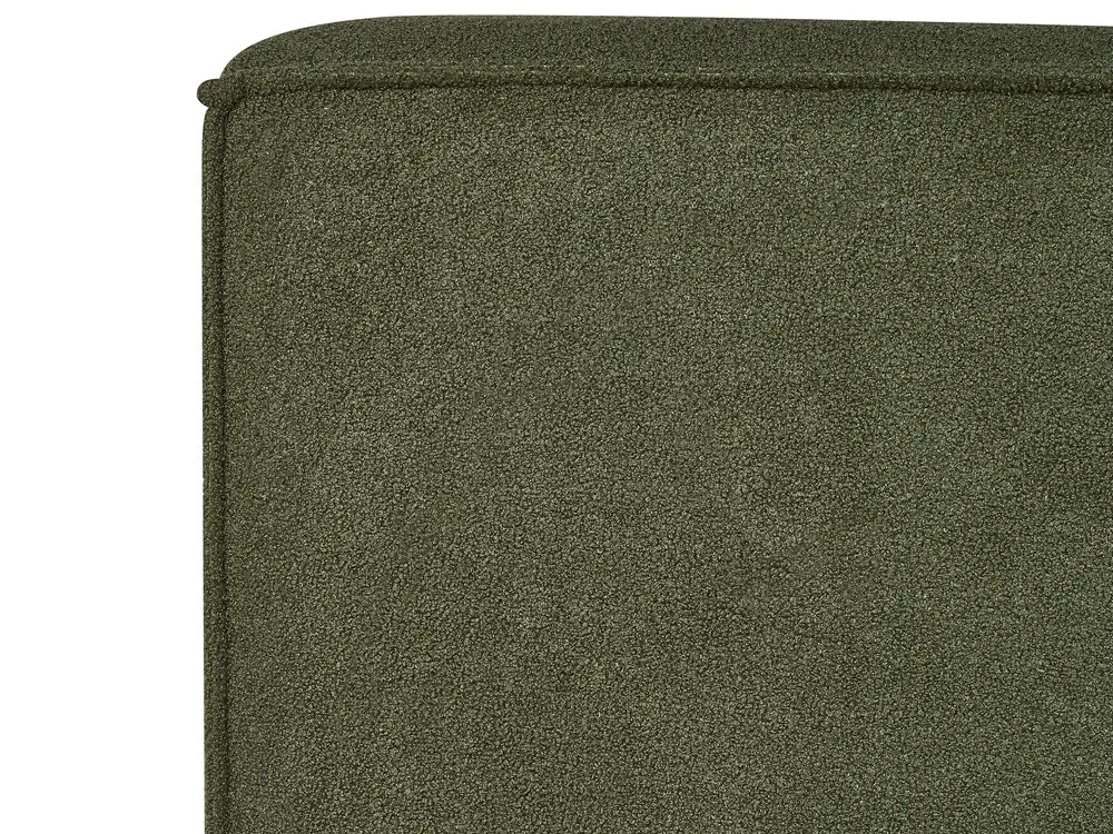 Bed Boucle 160 x 200 cm (EU King Size) Dark Green Westfield