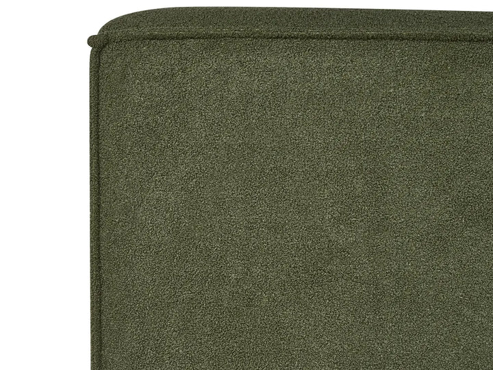 Bed Boucle 160 x 200 cm (EU King Size) Dark Green Westfield
