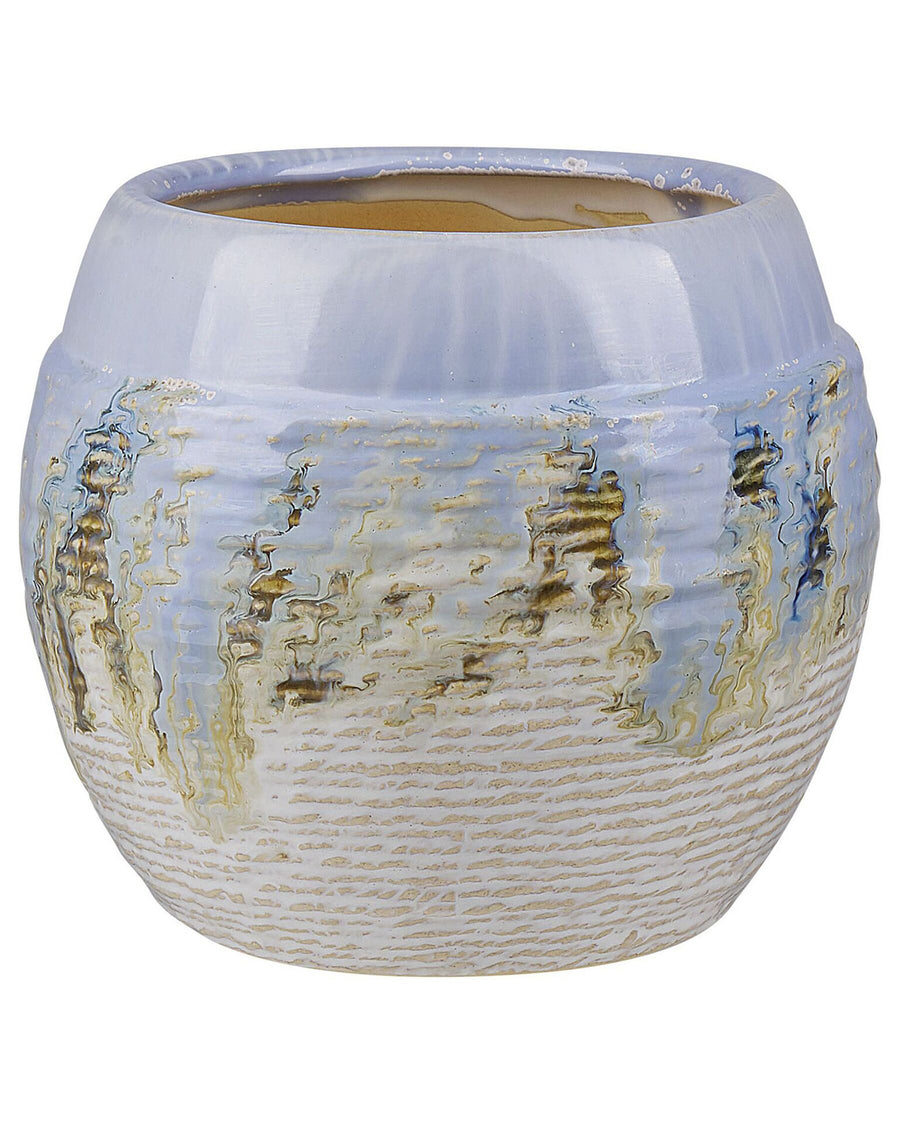 Berge Flower Vase Stoneware 19 cm Multicolour