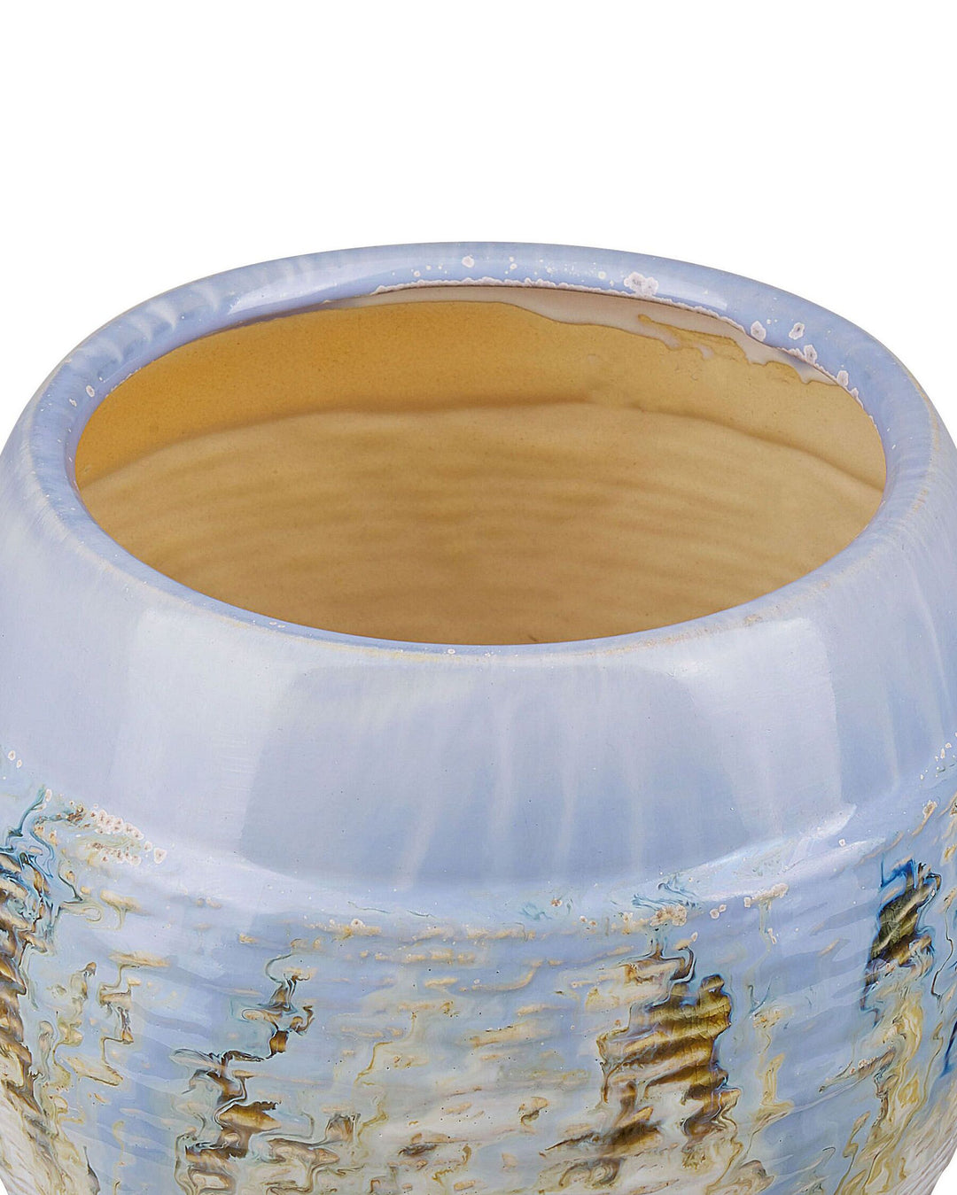 Berge Flower Vase Stoneware 19 cm Multicolour