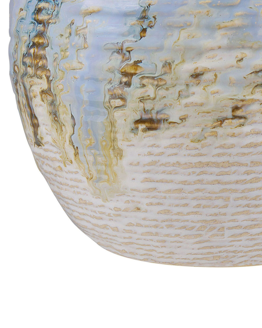 Berge Flower Vase Stoneware 19 cm Multicolour