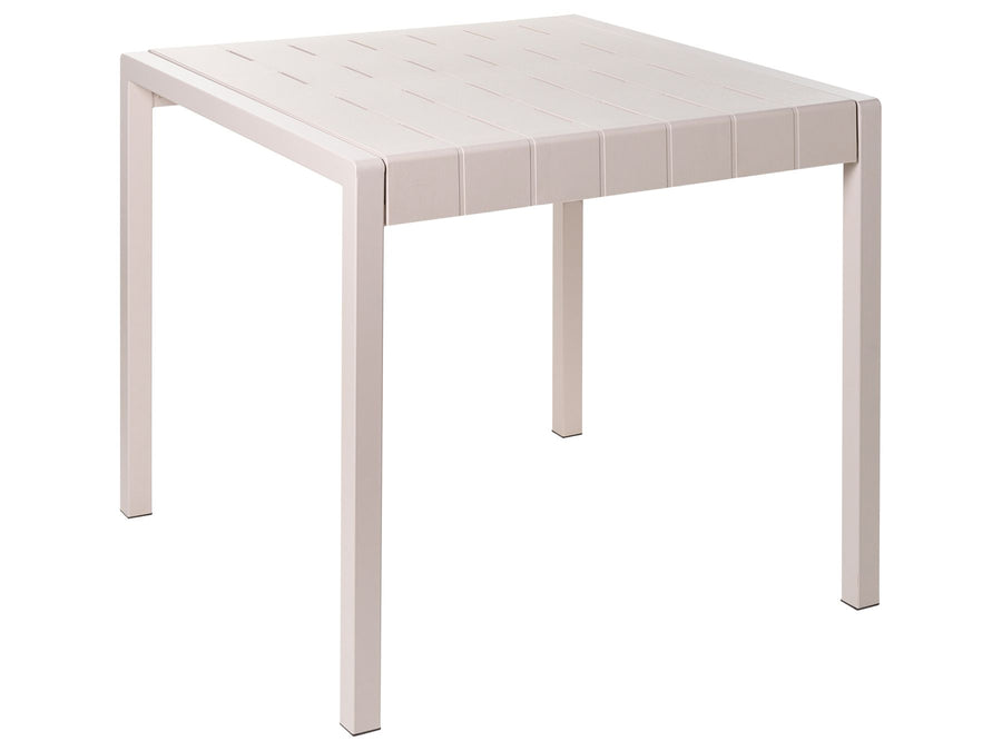 Bartica Garden Dining Table 81 cm 84 cm Beige