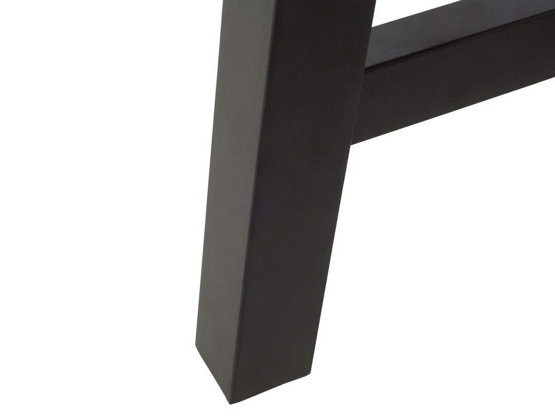 Scania Garden Dining Table 170 cm 80 cm Acacia Wood Black