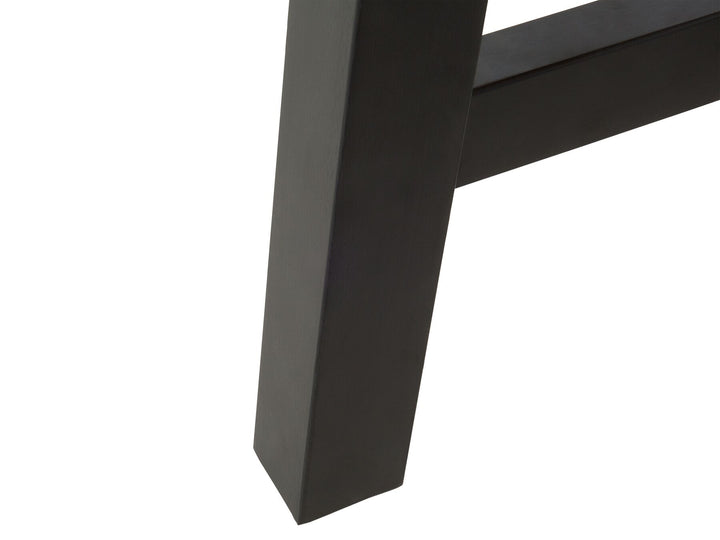 Scania Garden Dining Table 170 cm 80 cm Acacia Wood Black