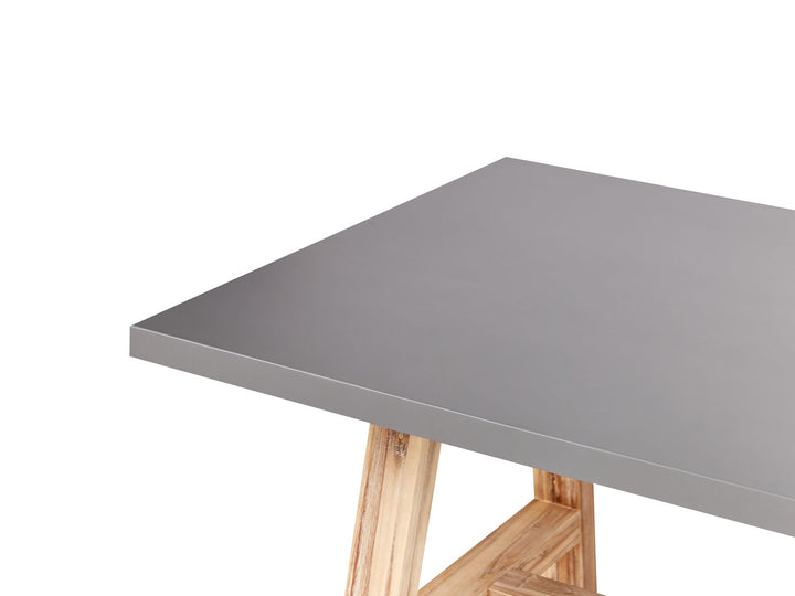 Tonnare Garden Dining Table 200 cm 100 cm Concrete Grey