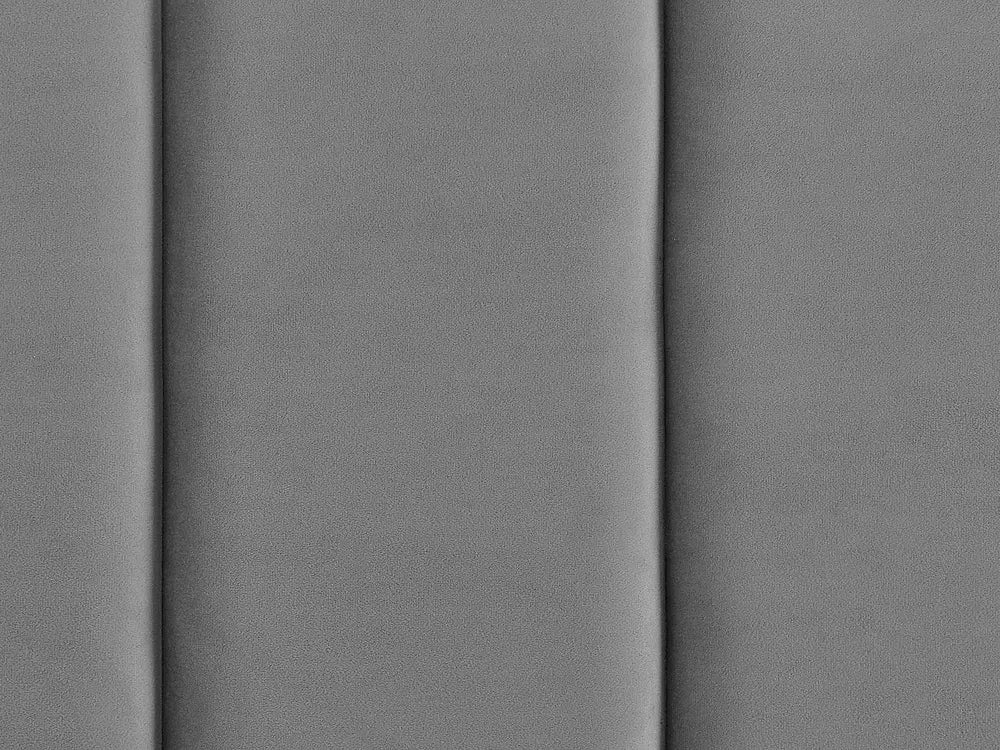 Bed Velvet 160 x 200 cm (EU King Size) Grey Gaillarde