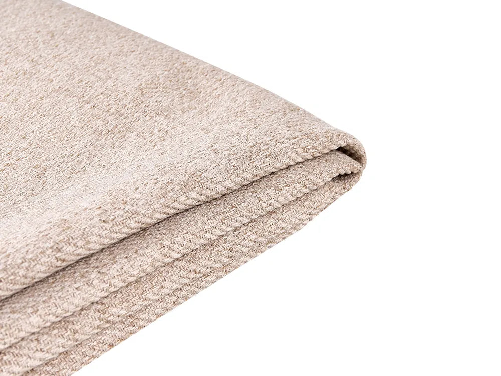 Divan Bed without Headboard Fabric 180 x 200 cm (EU Super King) Beige Wauseon