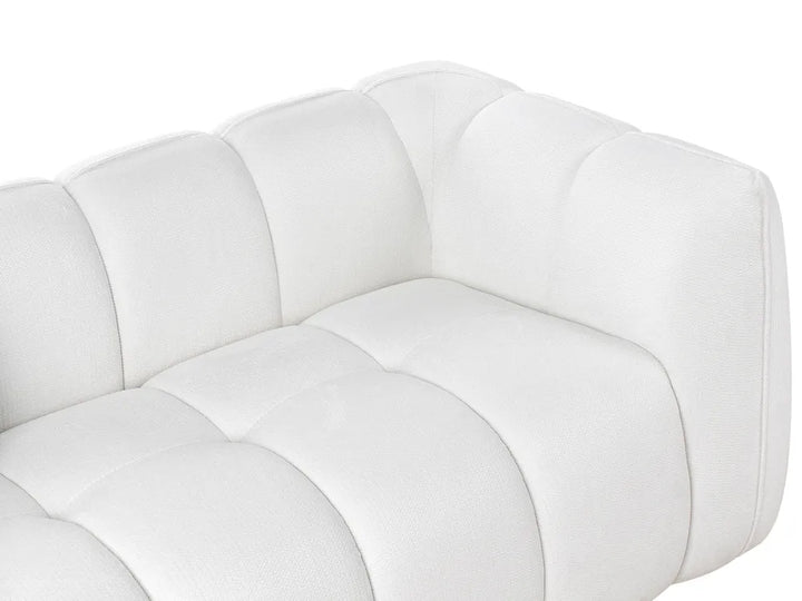 Sofa 2 Seater Fabric Off-White Kenndy