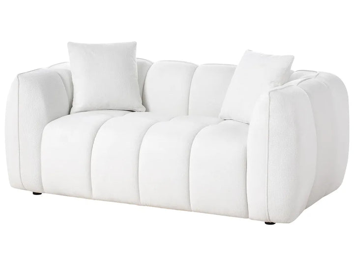 Sofa 2 Seater Fabric Off-White Kenndy