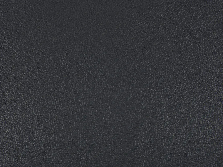 Sofa 2 Seater Faux Leather Black Jarrow