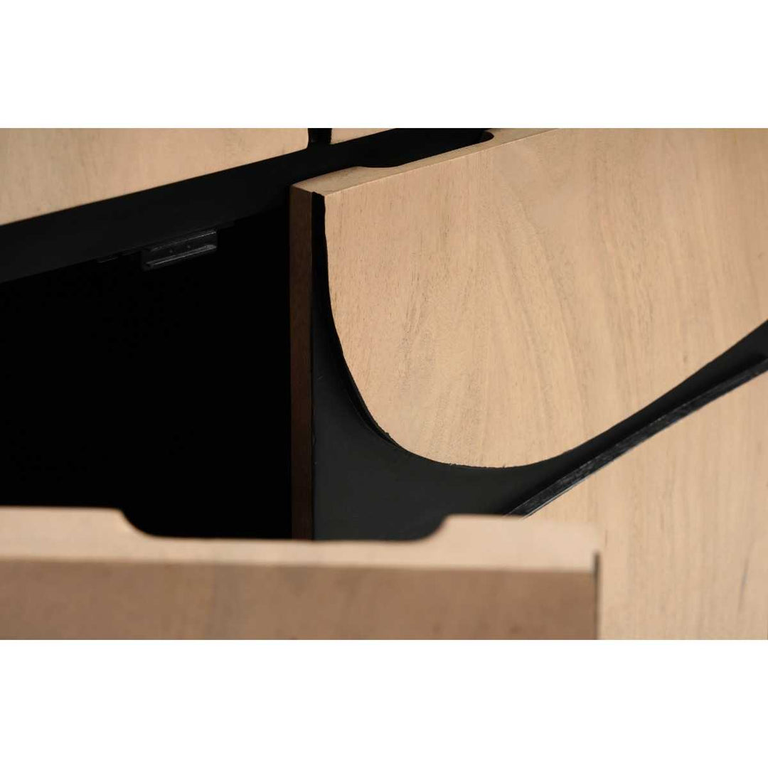 Boho Wood 2 Door Sideboard