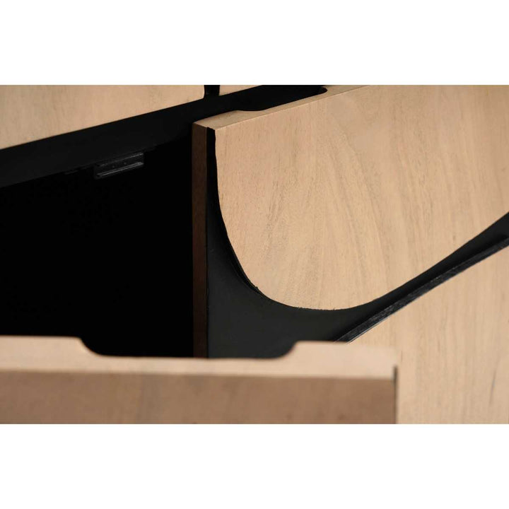 Boho Wood 2 Door Sideboard