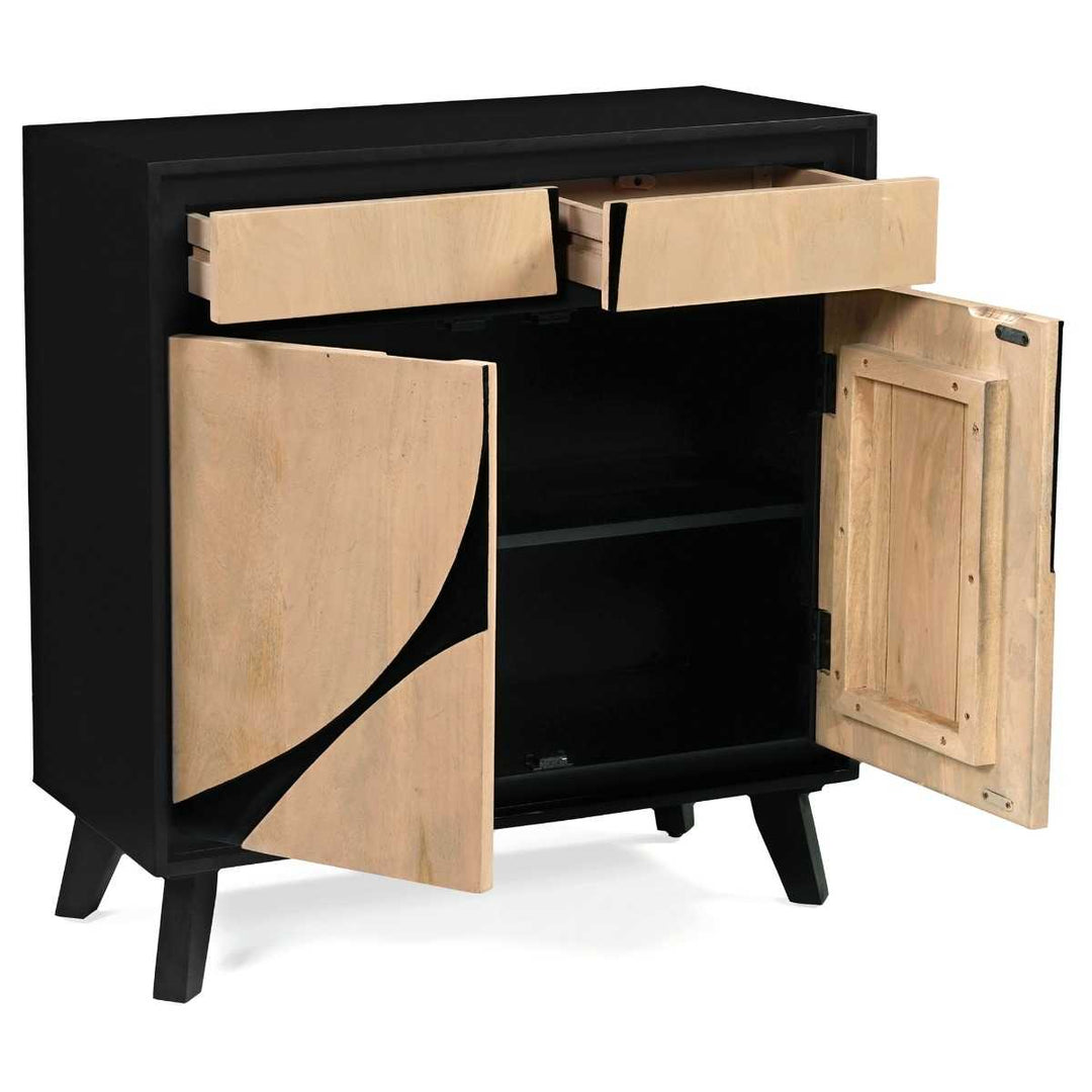 Boho Wood 2 Door Sideboard