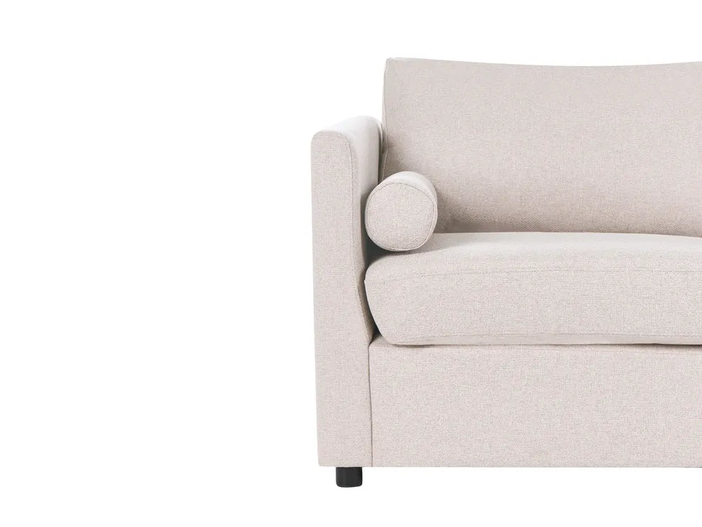 Sofa Bed Fabric Beige Callum