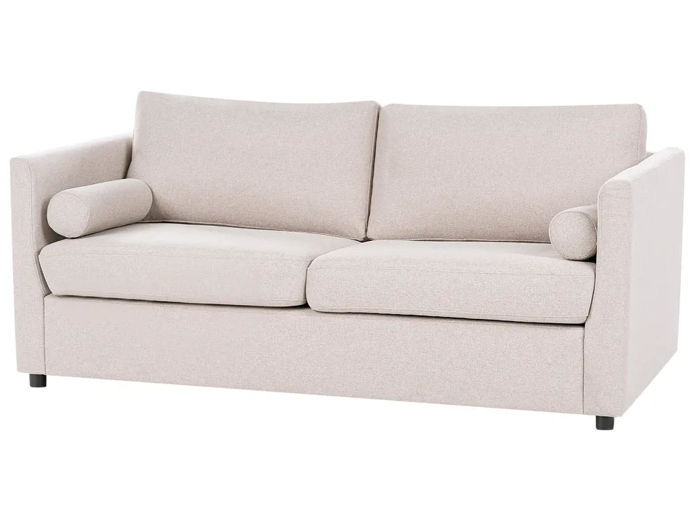 Sofa Bed Fabric Beige Callum
