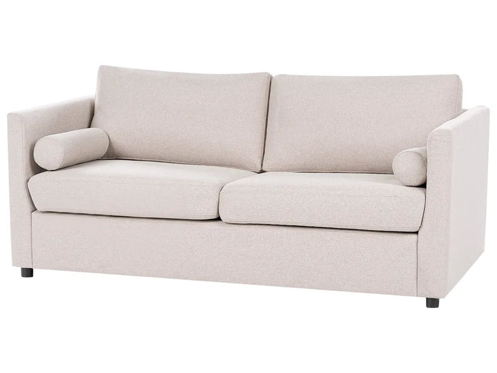 Sofa Bed Fabric Beige Callum