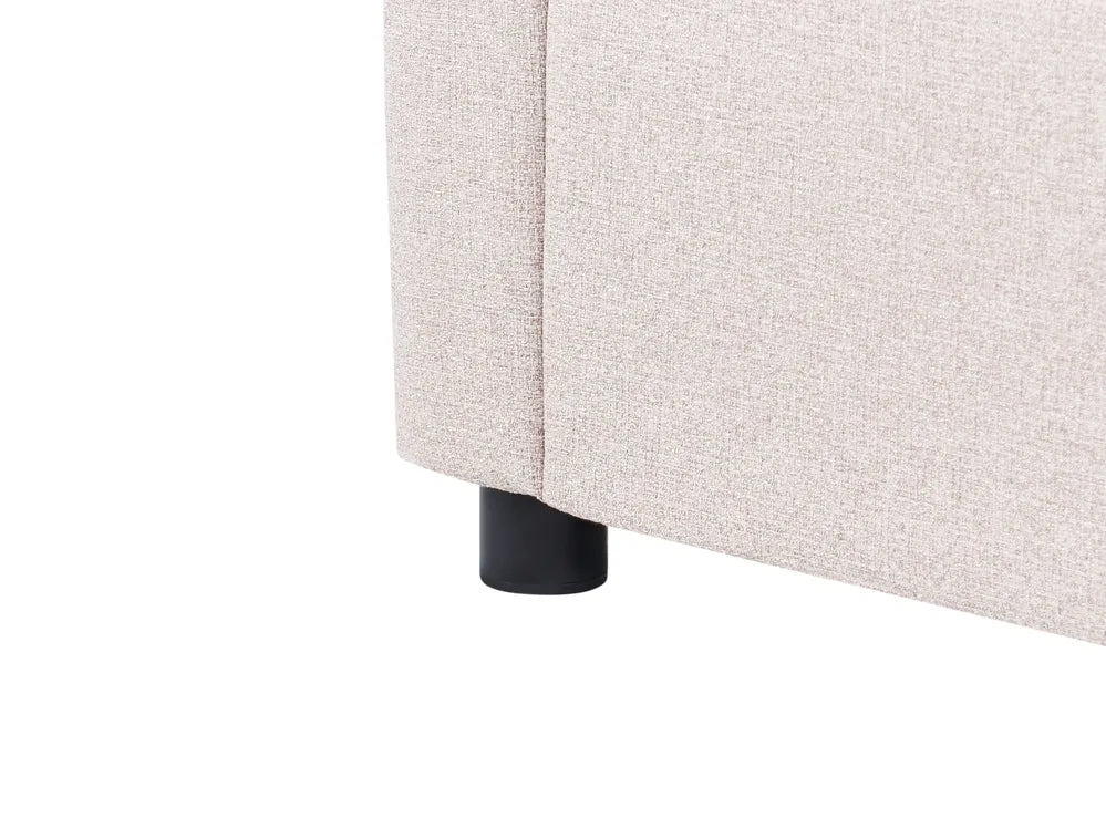 Sofa Bed Fabric Beige Callum