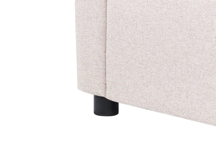 Sofa Bed Fabric Beige Callum