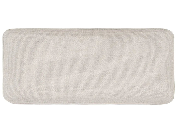 Sofa 2 Seater Fabric Light Beige Kiersten