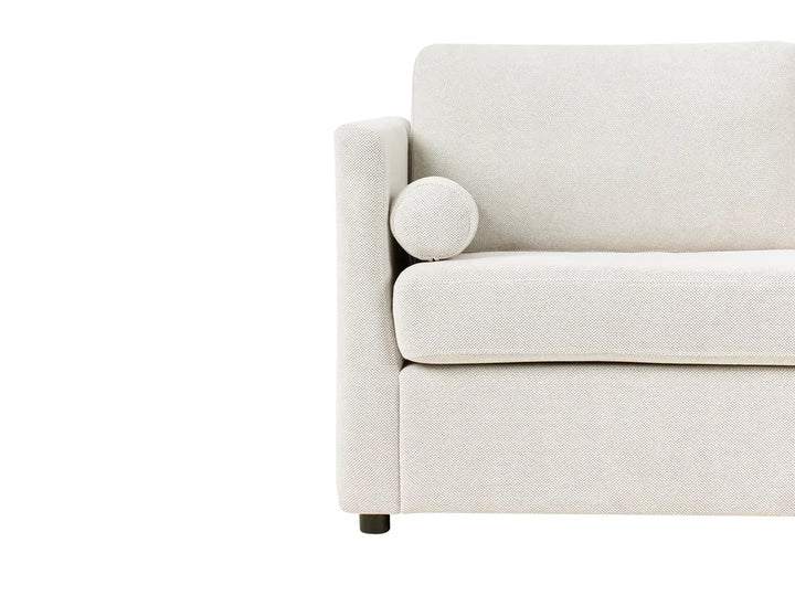 Sofa Bed Fabric Off-White Callum