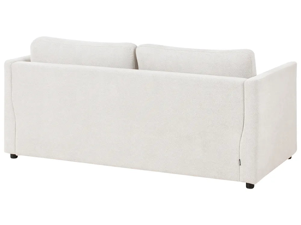 Sofa Bed Fabric Off-White Callum