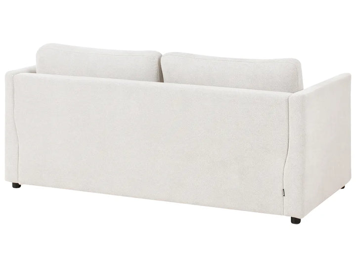 Sofa Bed Fabric Off-White Callum