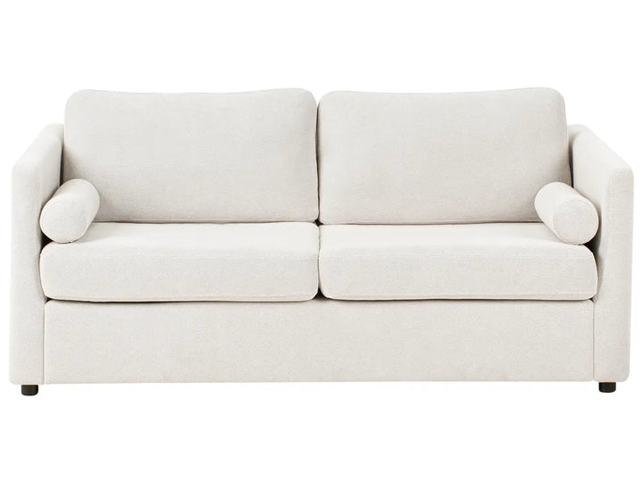White sofa on a white background