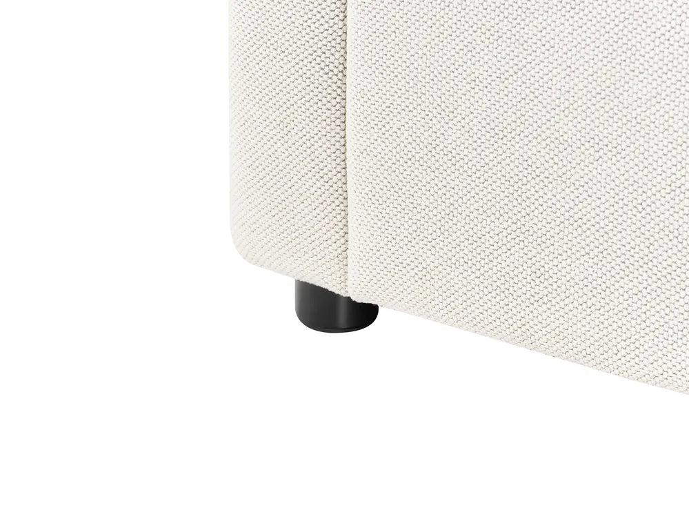 Sofa Bed Fabric Off-White Callum