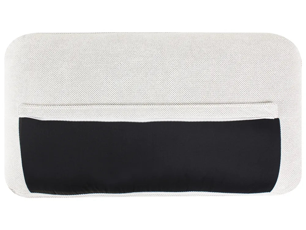 Sofa Bed Fabric Off-White Callum