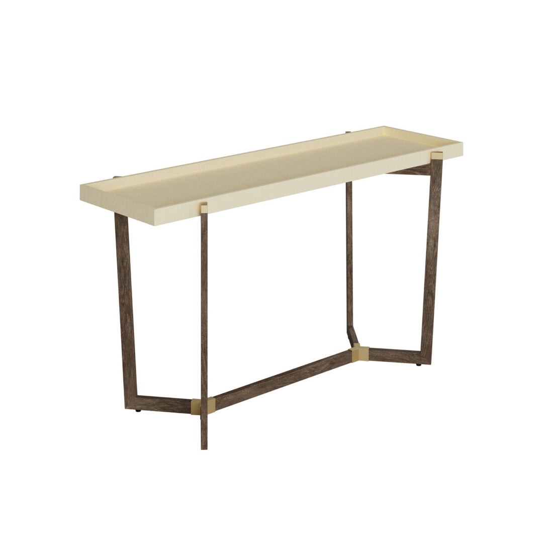D.I.Designs Hambledon Console Table Cream Shagreen