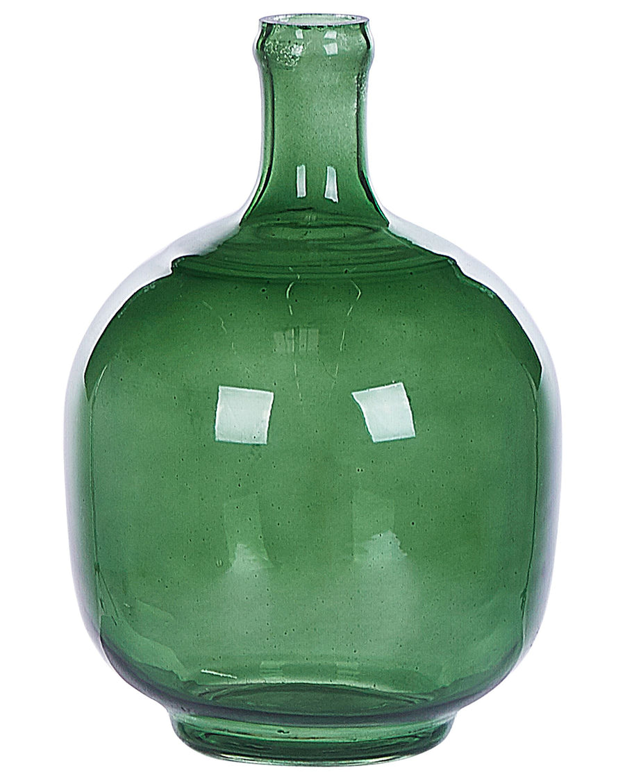 Paratha Decorative Vase Glass 24 cm Green