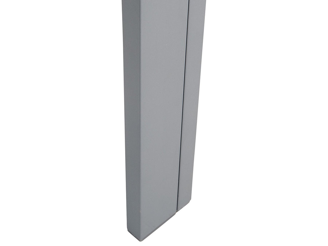 Catania Garden Dining Table  160 cm 91 cm Glass Black
