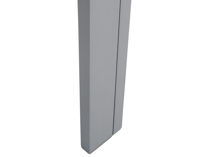 Catania Garden Dining Table  160 cm 91 cm Glass Black