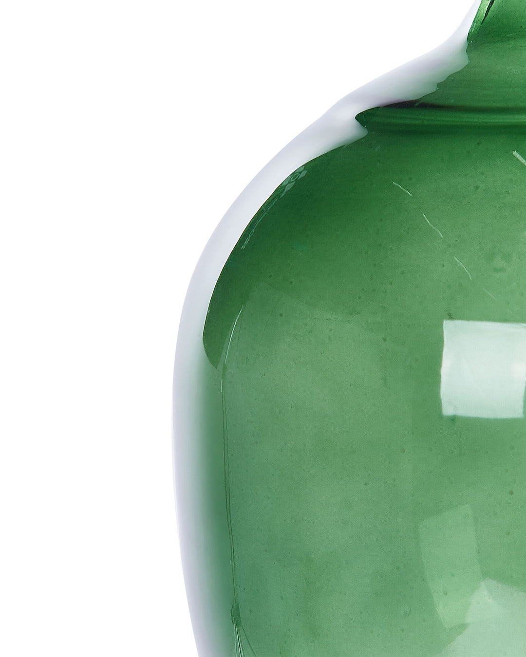 Paratha Decorative Vase Glass 24 cm Green