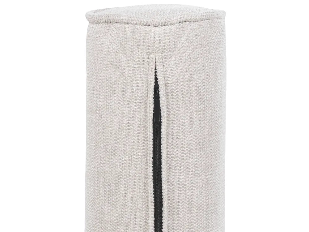 Sofa 2 Seater Fabric Light Beige Emryn