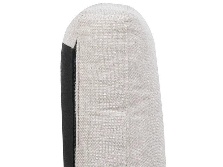 Sofa 2 Seater Fabric Light Beige Emryn