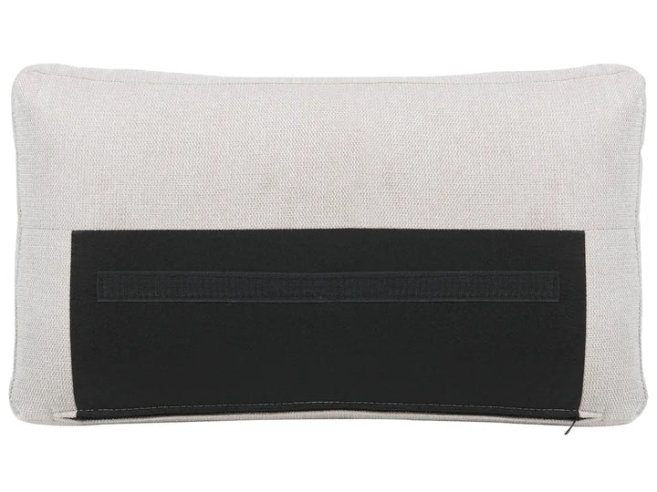 Sofa 2 Seater Fabric Light Beige Emryn