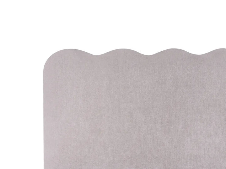 Ottoman Bed Chenille 180 x 200 cm (EU Super King) Taupe Airlia