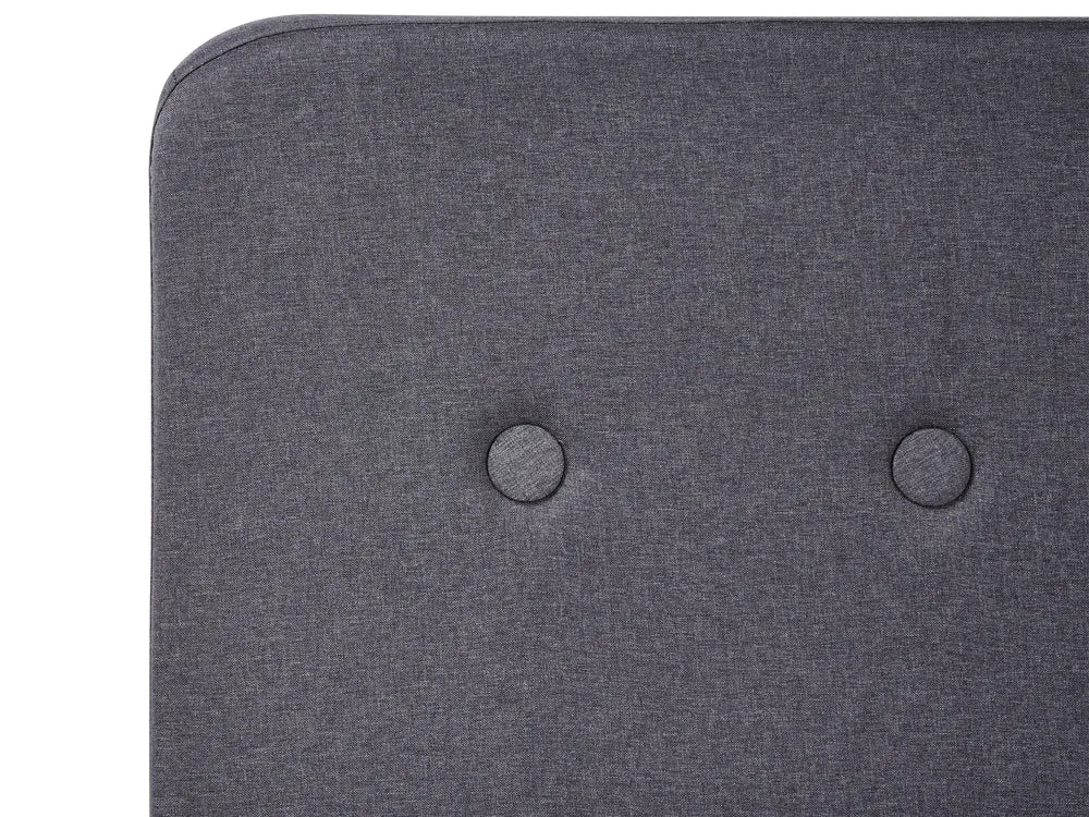 Bed Fabric 90 x 200 cm (EU Single) Dark Grey Ambrey